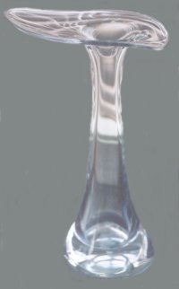 crystal vase